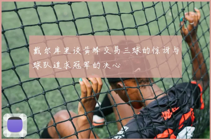 戴尔库里谈黄蜂交易三球的惊讶与球队追求冠军的决心
